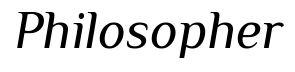 معاينة Philosopher