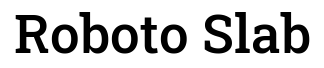 معاينة Roboto Slab