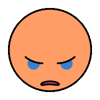 مخطوطة angry غضب غاضب غضبان وجه 