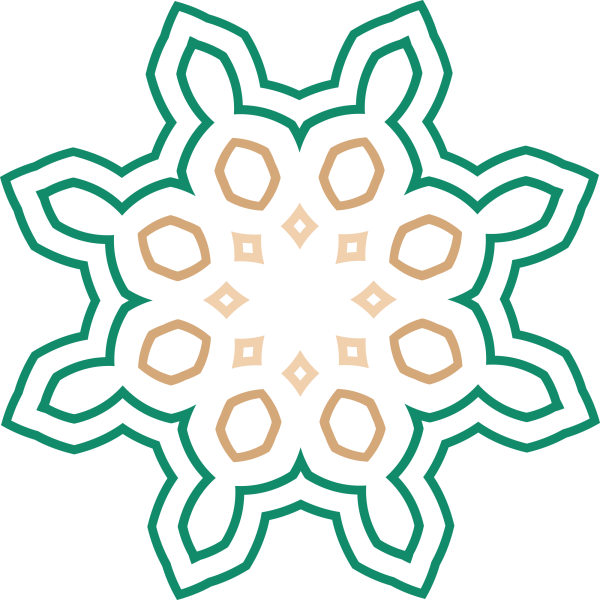 Arabic calligraphy design from the Andalusi design app