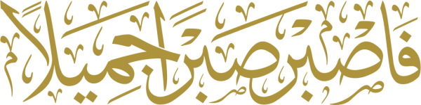 قالب تصميم فَاصْبِرْ صَبْرًا جَمِيلًا - من تطبيق أندلسي للتصميم