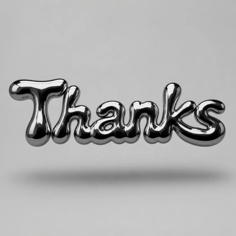 مخطوطة «Thanks» بالذكاء الاصطناعي في أندلسي