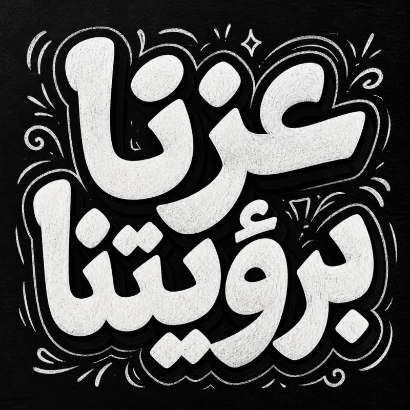 مخطوطة «عزنا برؤيتنا» بالذكاء الاصطناعي في أندلسي