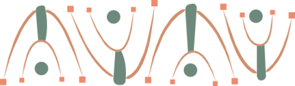 Arabic calligraphy design from the Andalusi design app